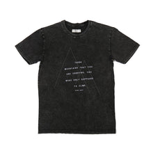 Load image into Gallery viewer, Washed Black Mountain Tee
