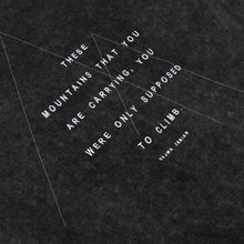 Load image into Gallery viewer, Washed Black Mountain Tee