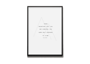Warrior Print 16''x20''