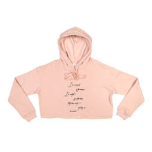 Load image into Gallery viewer, Pink Warrior Crop Hoodie
